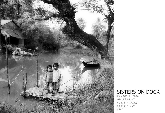 Sisters on Dock